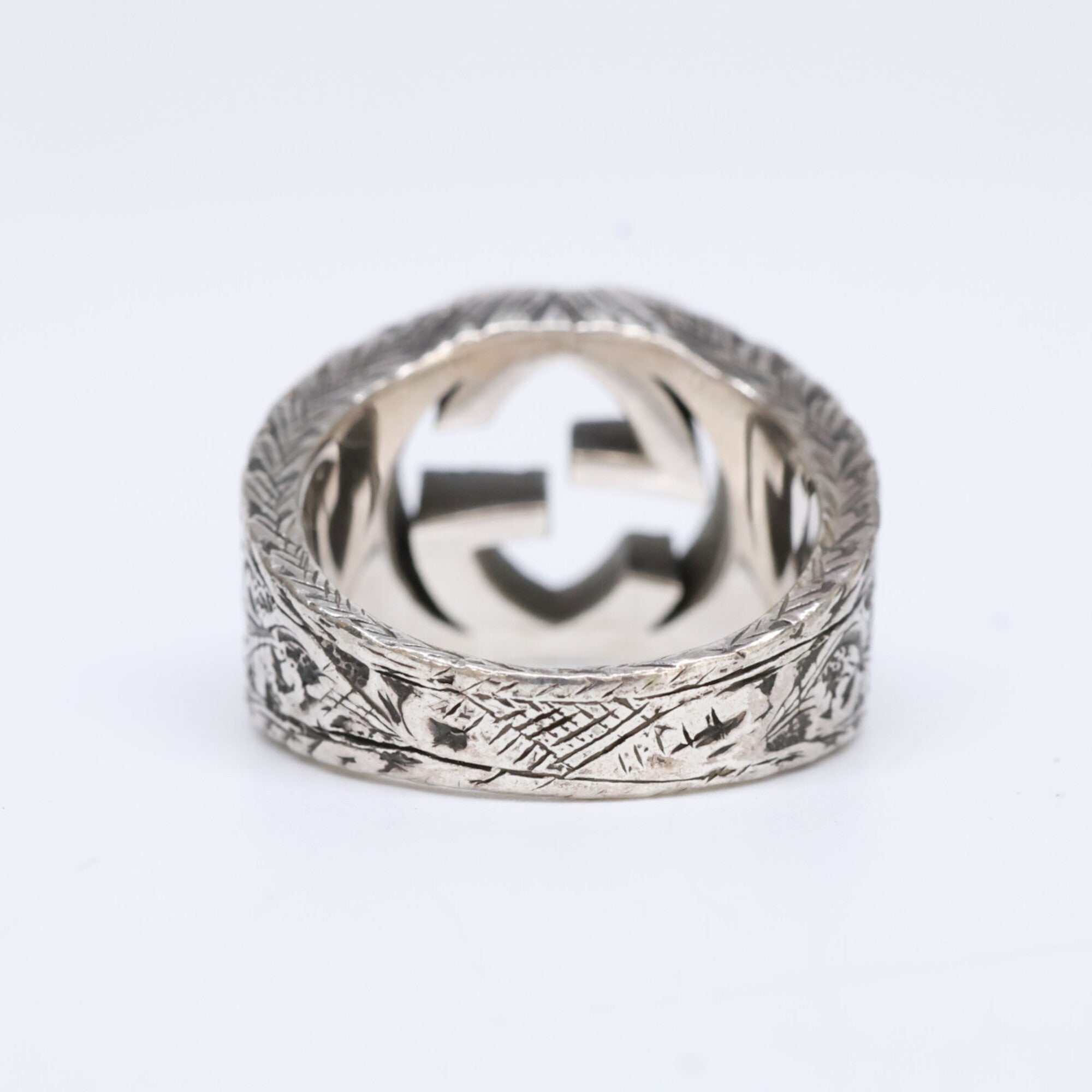 Gucci Silver Silver 925 Band Ring (Pre-Owned)