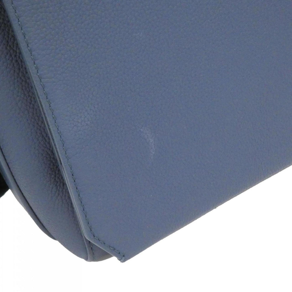 Louis Vuitton Blue Leather Shoulder Bag