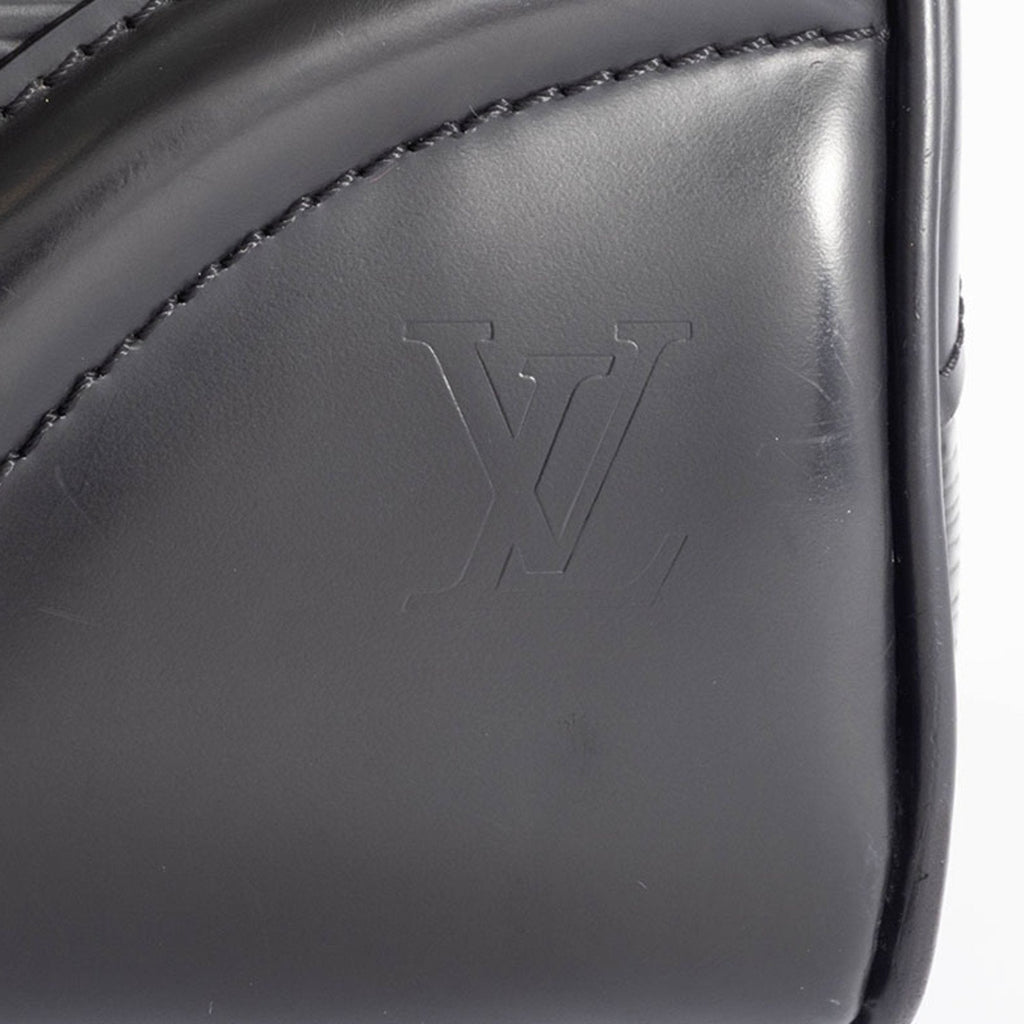 Louis Vuitton Noir Epi Leather Handbag