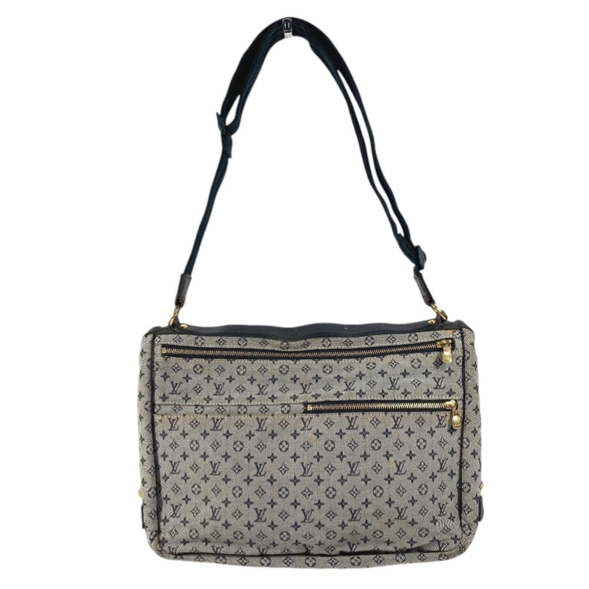 Louis Vuitton Navy Monogram Mini Messenger Bag Shoulder Bag