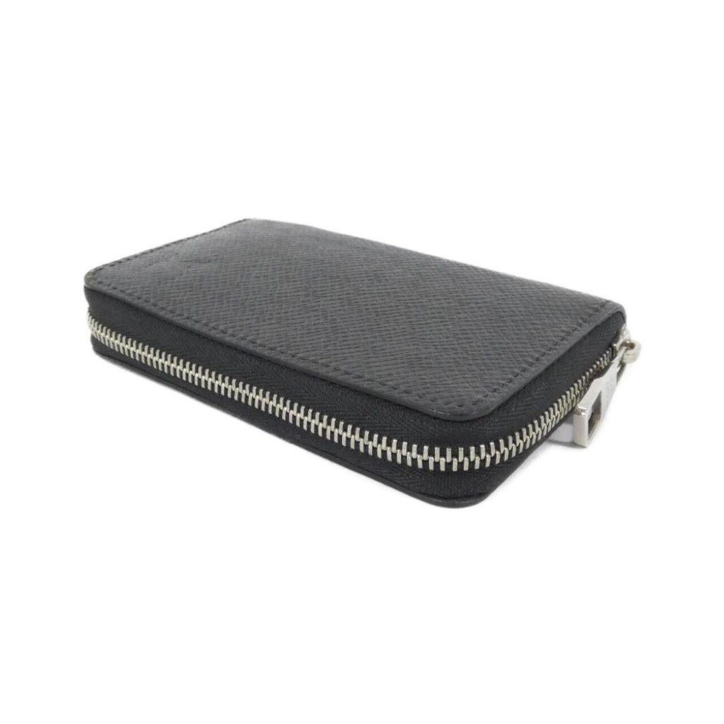 Louis Vuitton Black Leather Coin Purse/Coin Case