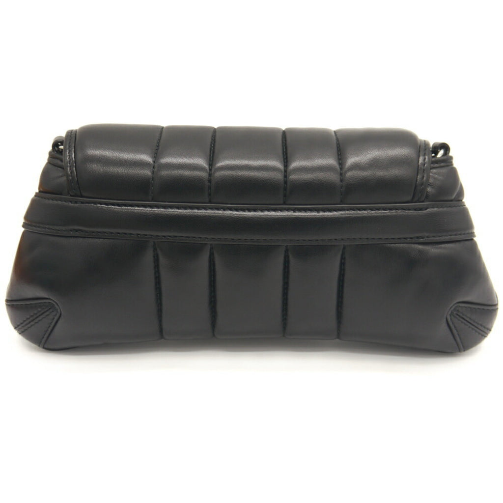 Gucci Black Leather Shoulder Bag (Pre-Owned)