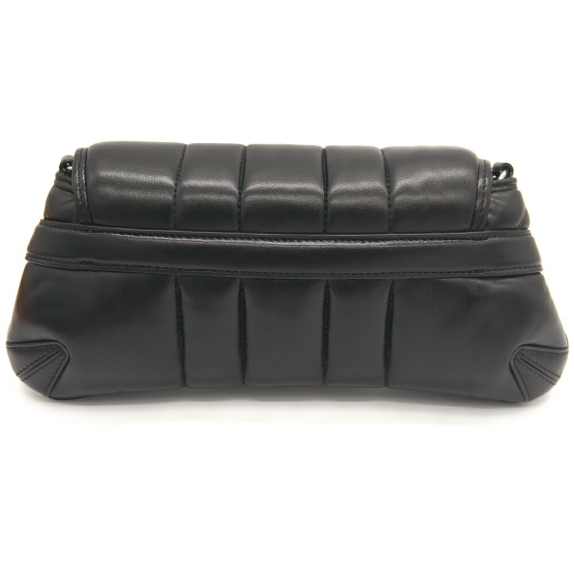 Gucci Black Leather Shoulder Bag (Pre-Owned)