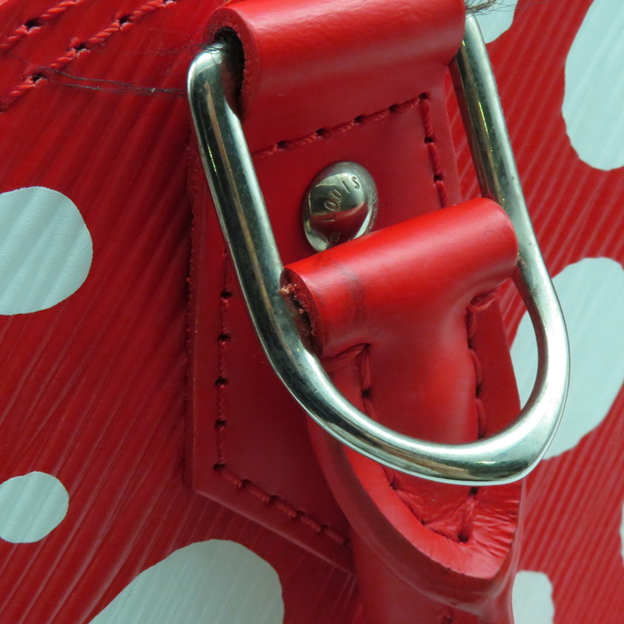 Louis Vuitton Red Color Epi Leather Handbag Shoulder Bag