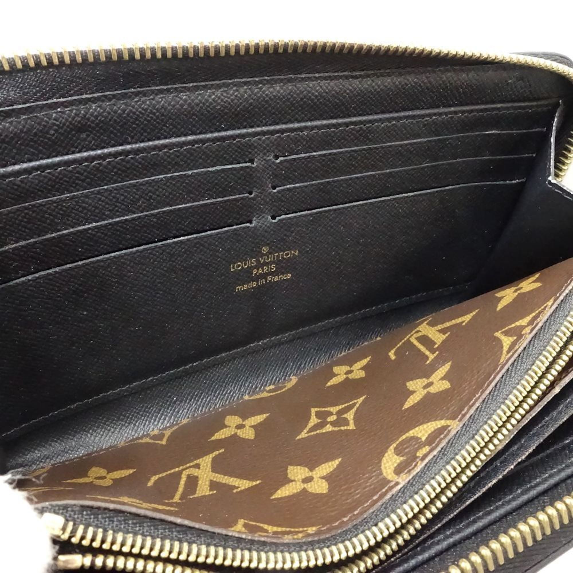 Louis Vuitton Monogram Brown Monogram Noir Monogram Leather Long Wallet