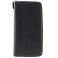 Prada Saffiano Black Saffiano Long Wallet (Bi-Fold)