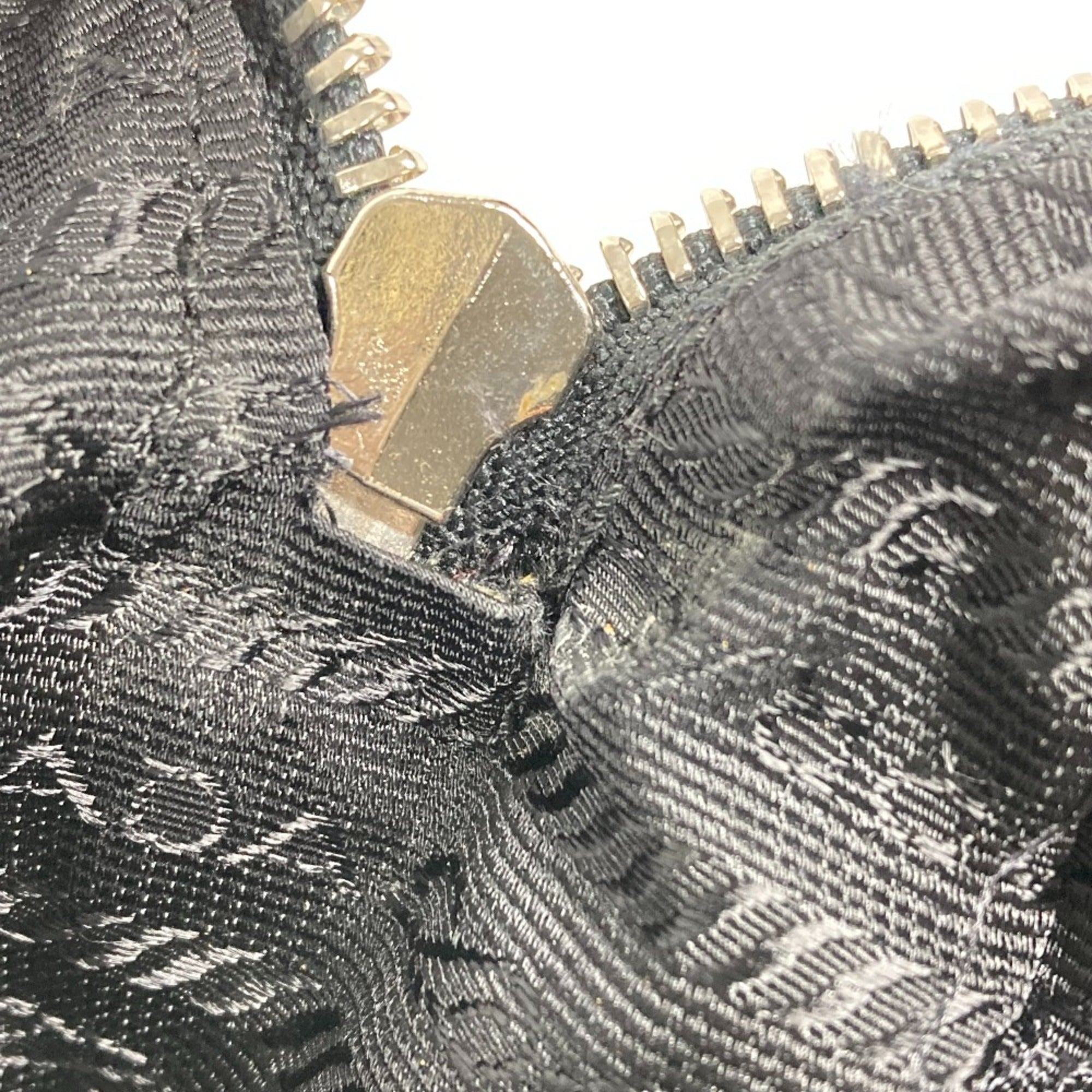 Prada Black Cloth Handbag