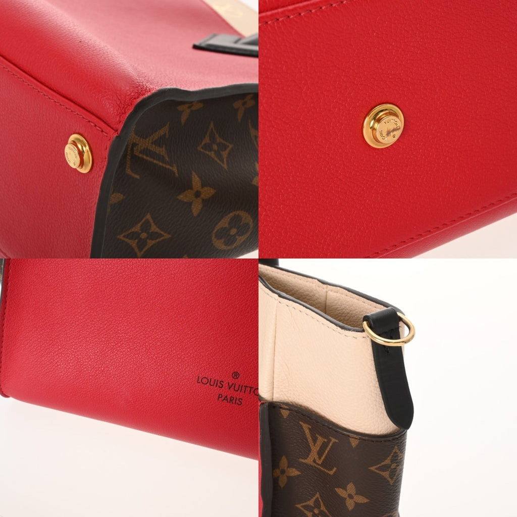 Louis Vuitton Monogram Rouge Monogram Leather Tote Bag