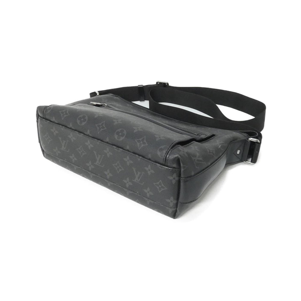Louis Vuitton Black Coated Canvas Shoulder Bag