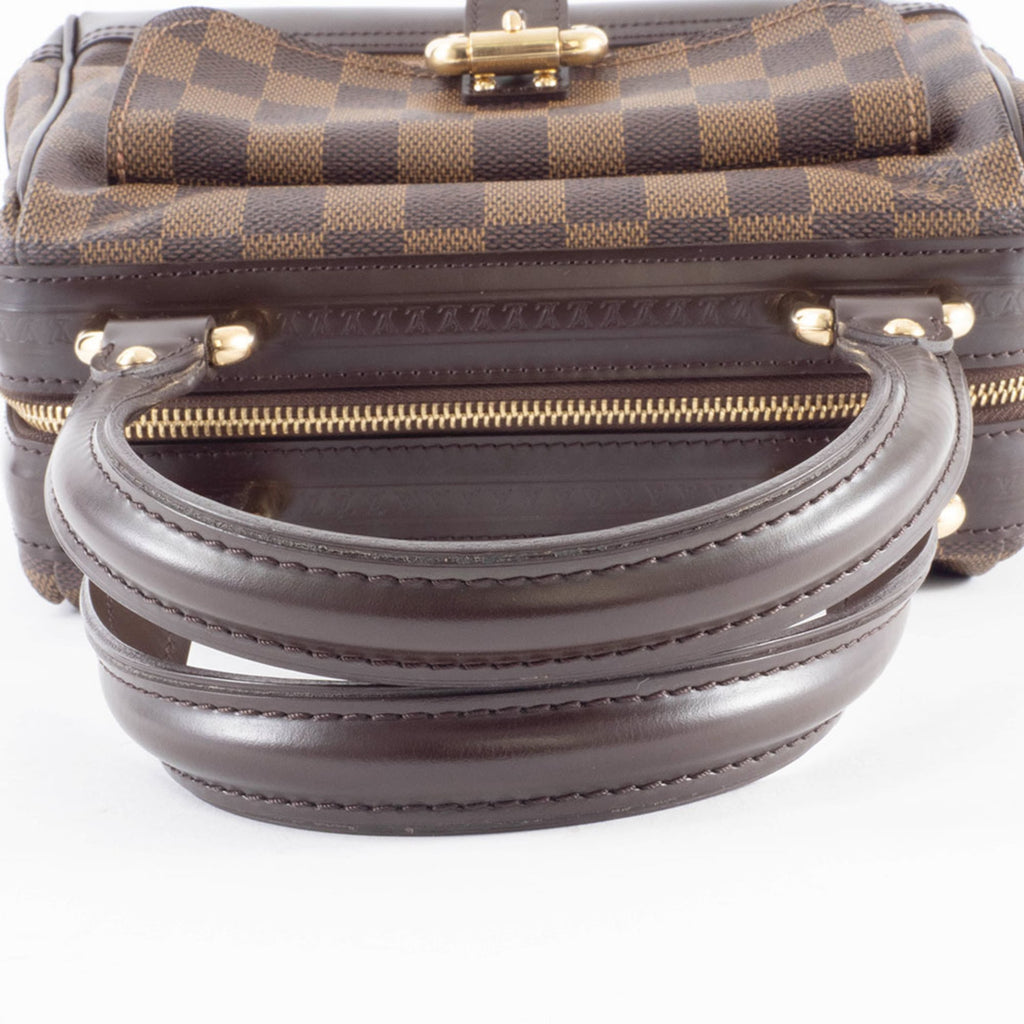 Louis Vuitton Damier Canvas Ebene Damier Canvas Handbag