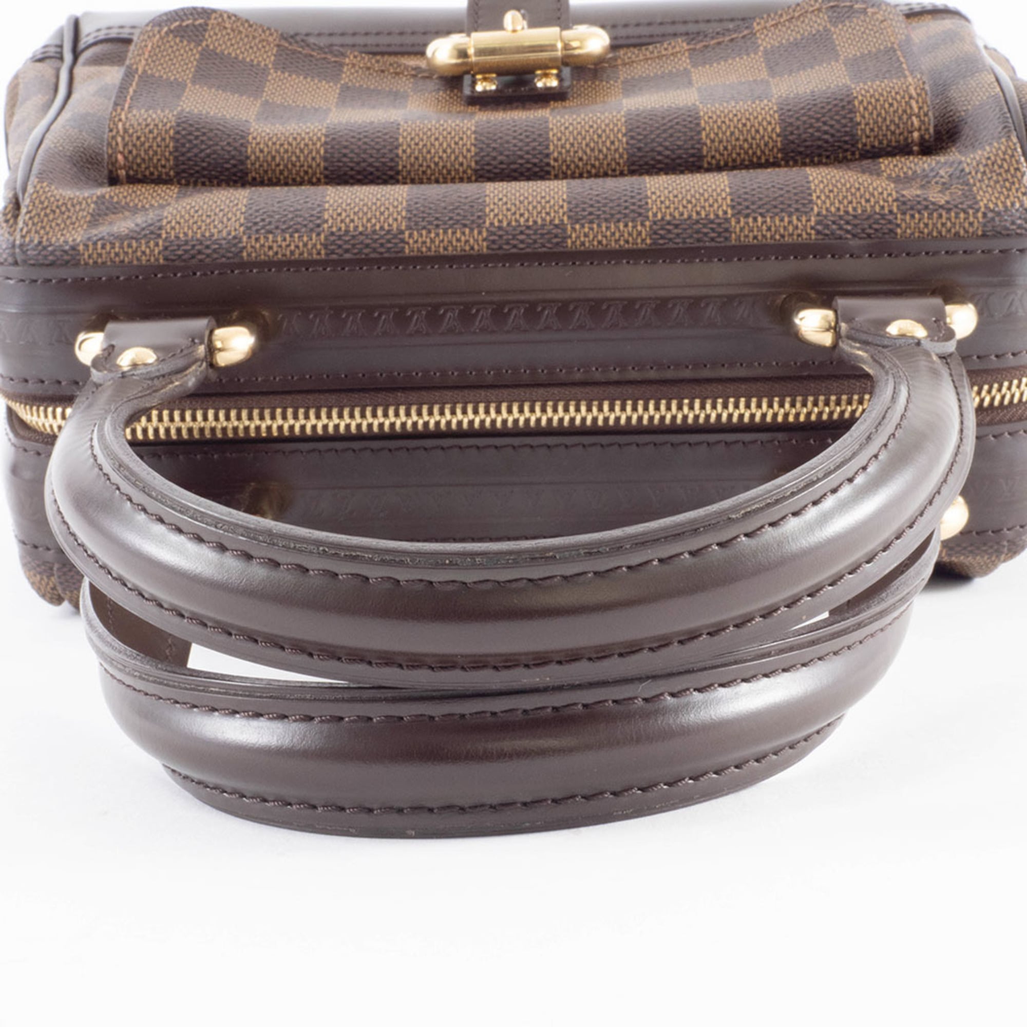 Louis Vuitton Damier Canvas Ebene Damier Canvas Handbag