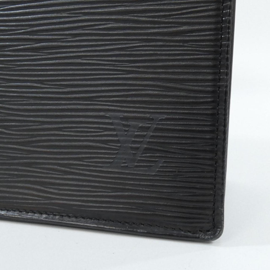 Louis Vuitton Epi Black Leather Handbag