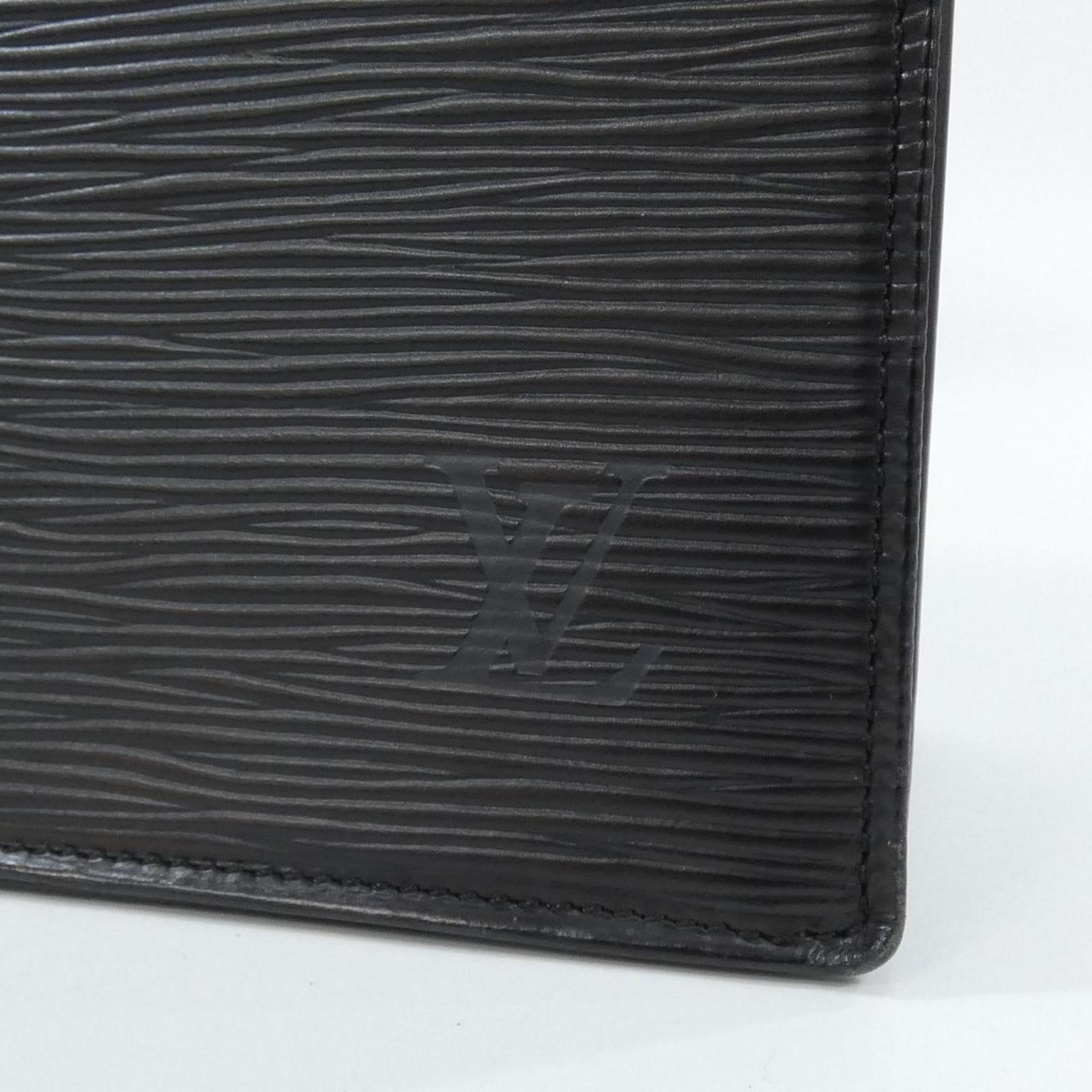 Louis Vuitton Epi Black Leather Handbag