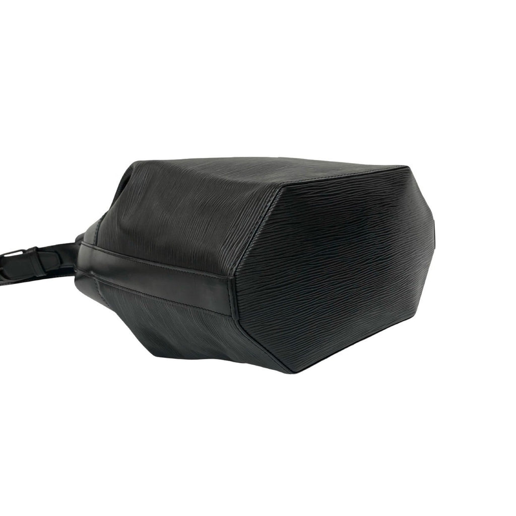 Louis Vuitton Black Epi Leather Shoulder Bag Sling Bag