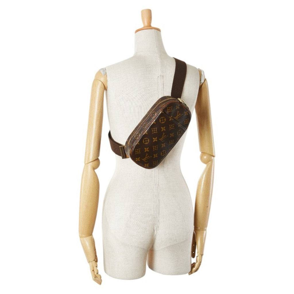 Louis Vuitton Monogram Brown Pvc Leather Sling Bag