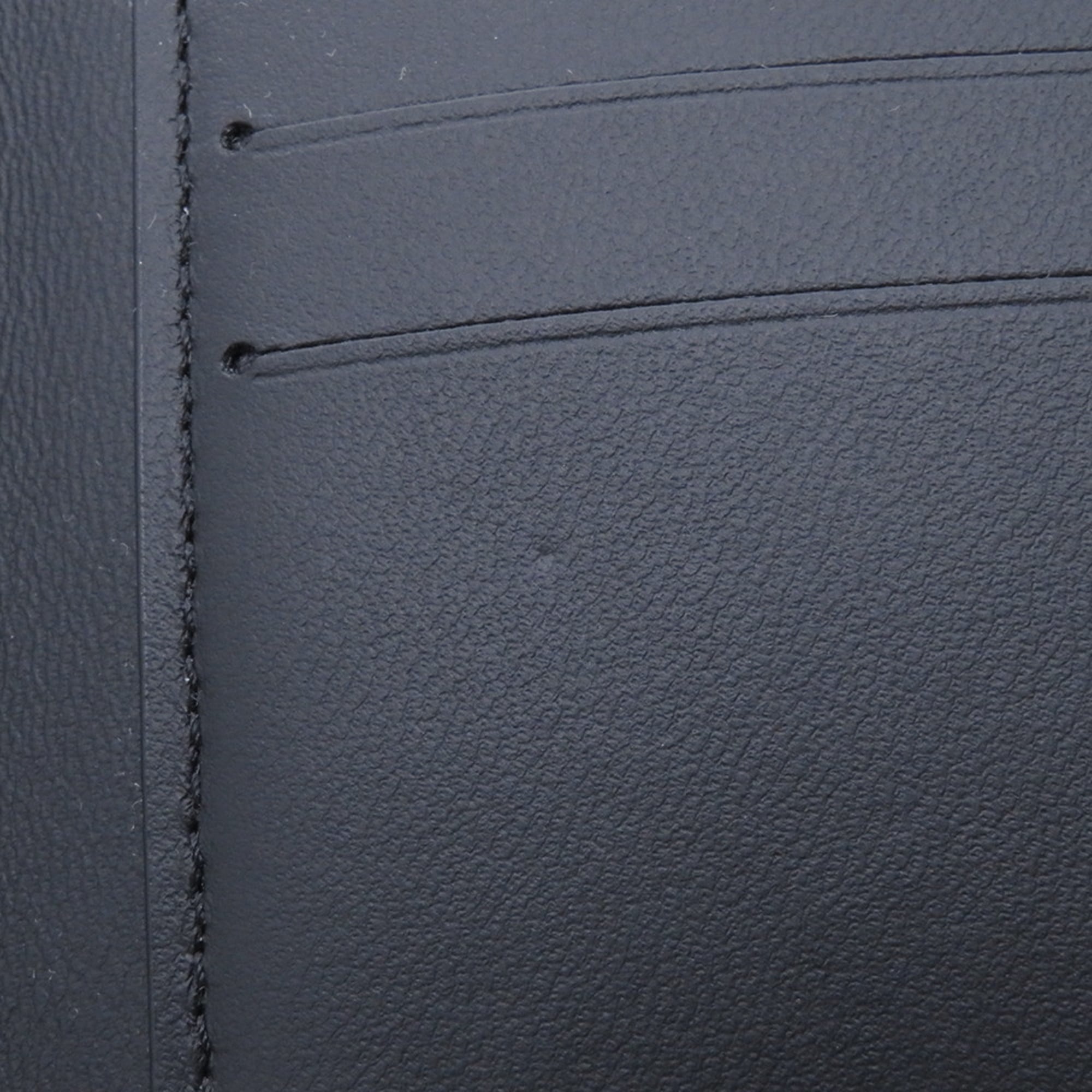 Louis Vuitton Black Multi-Color Noir Leather Wallet (Tri-Fold)