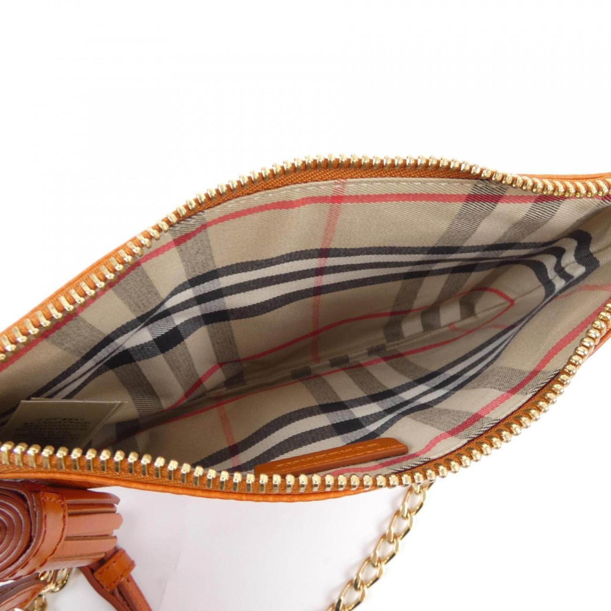 Burberry Orange Handbag