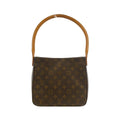 Louis Vuitton Monogram Marron Coated Canvas Shoulder Bag