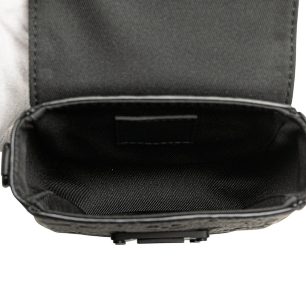 Louis Vuitton Taurillon Black Leather Handbag Shoulder Bag