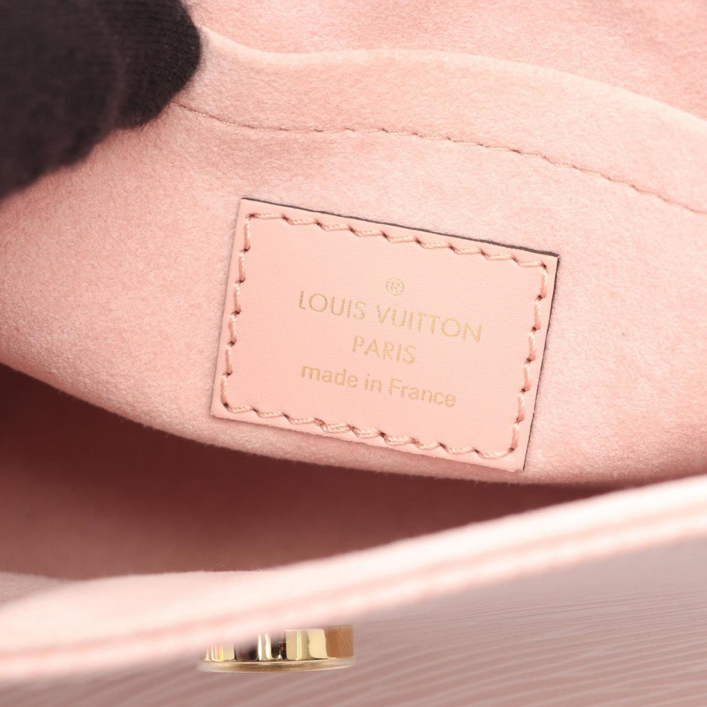 Louis Vuitton Pink Leather Handbag