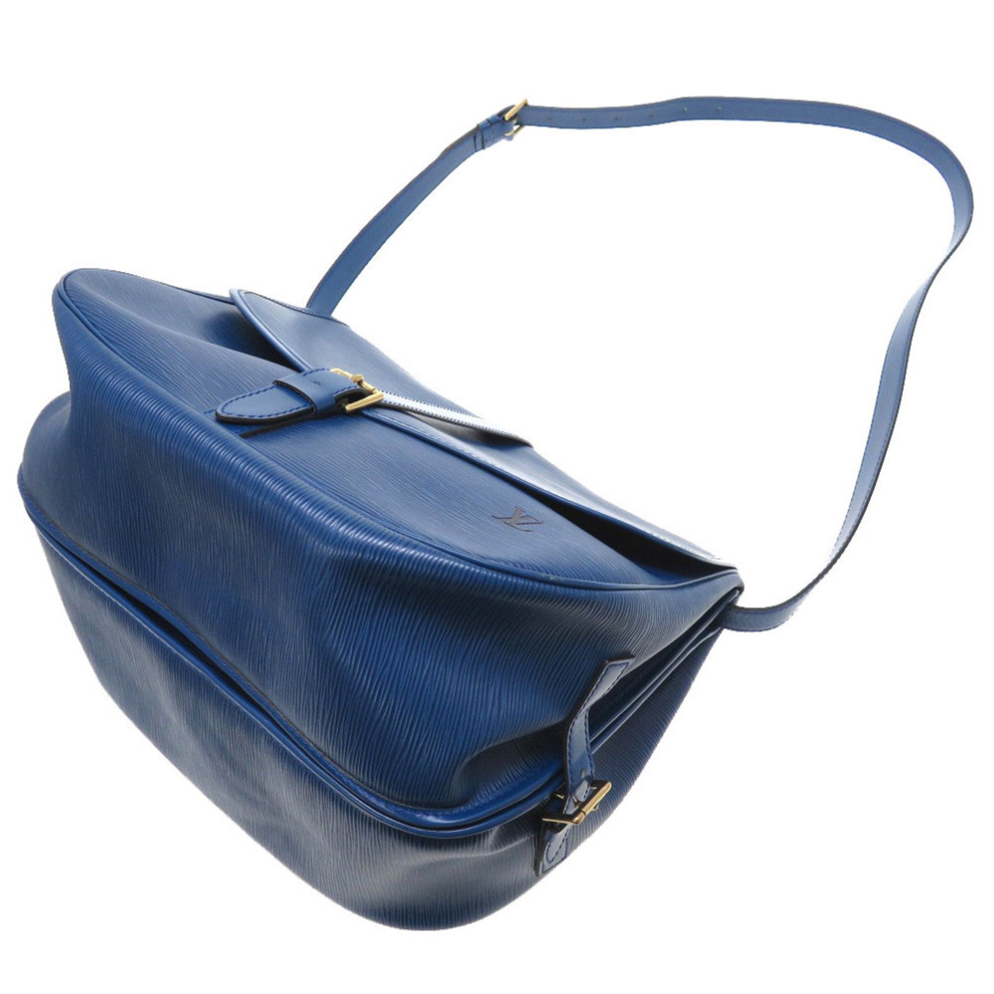 Louis Vuitton Epi Blue Toledo Blue Epi Leather Shoulder Bag