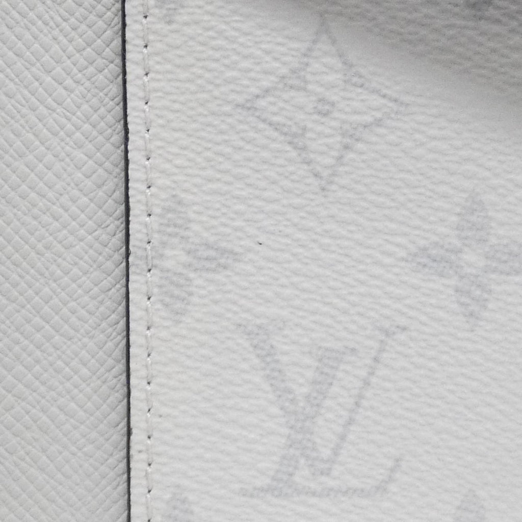 Louis Vuitton White Coated Canvas Shoulder Bag