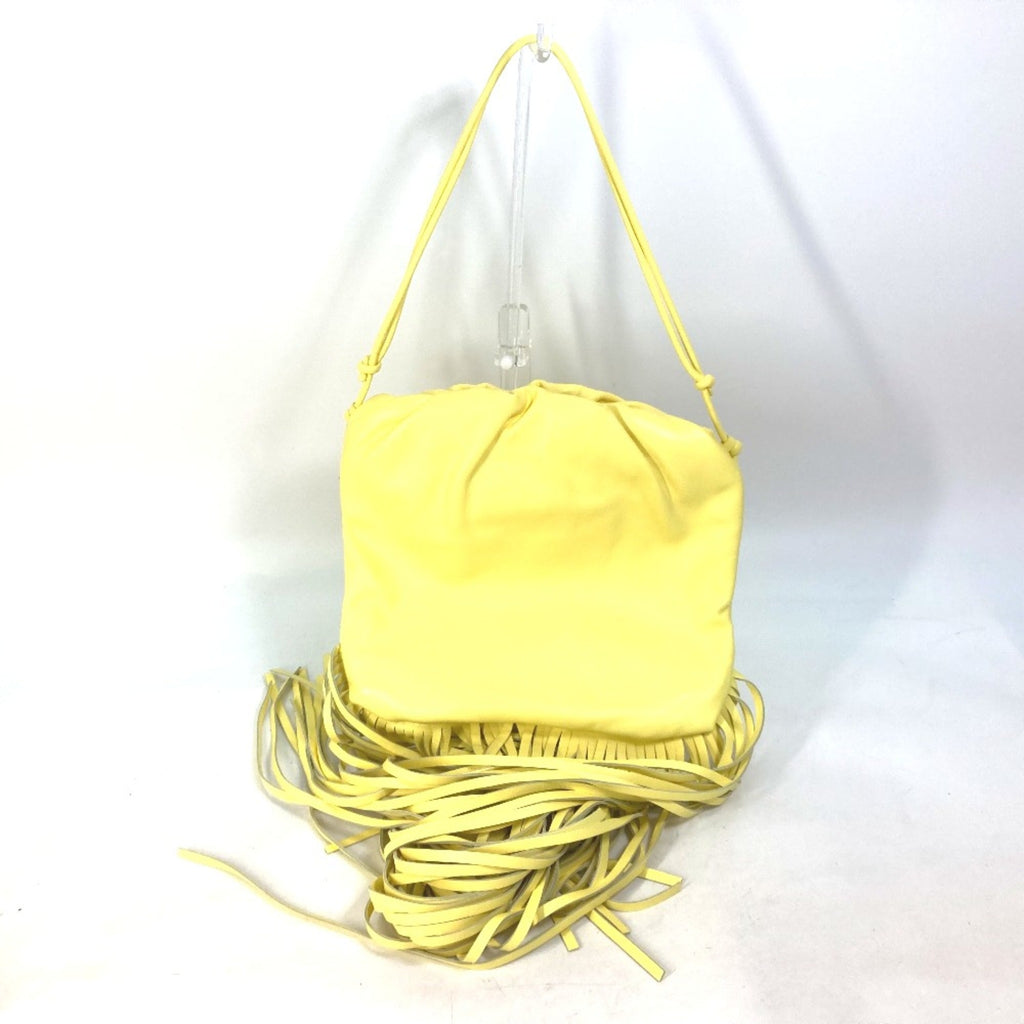Bottega Veneta Yellow Leather Shoulder Bag