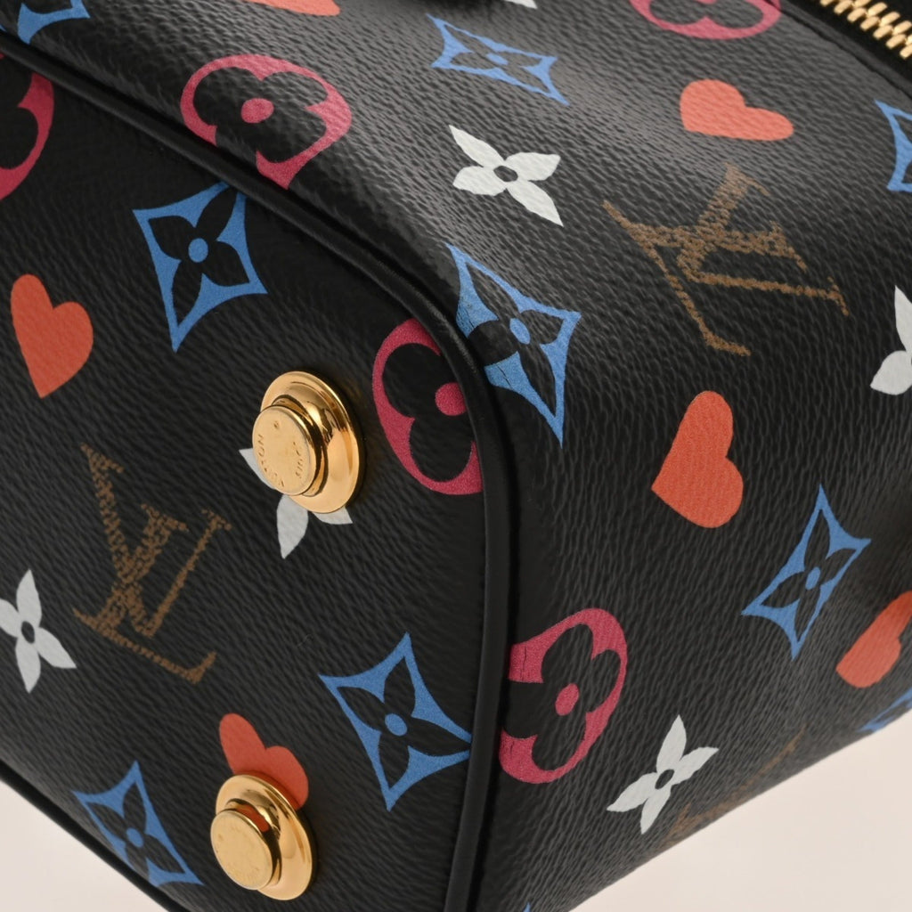 Louis Vuitton Noir Monogram Vanity Bag