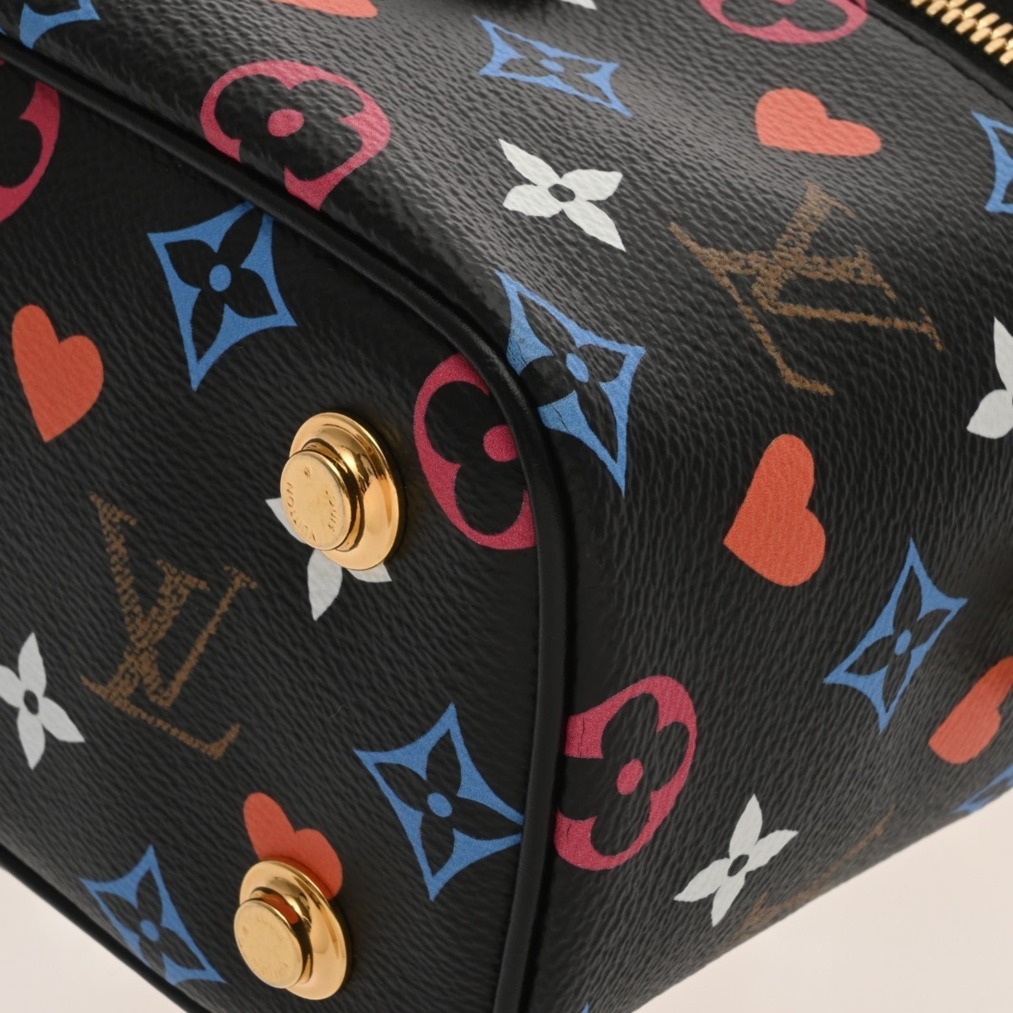 Louis Vuitton Noir Monogram Vanity Bag