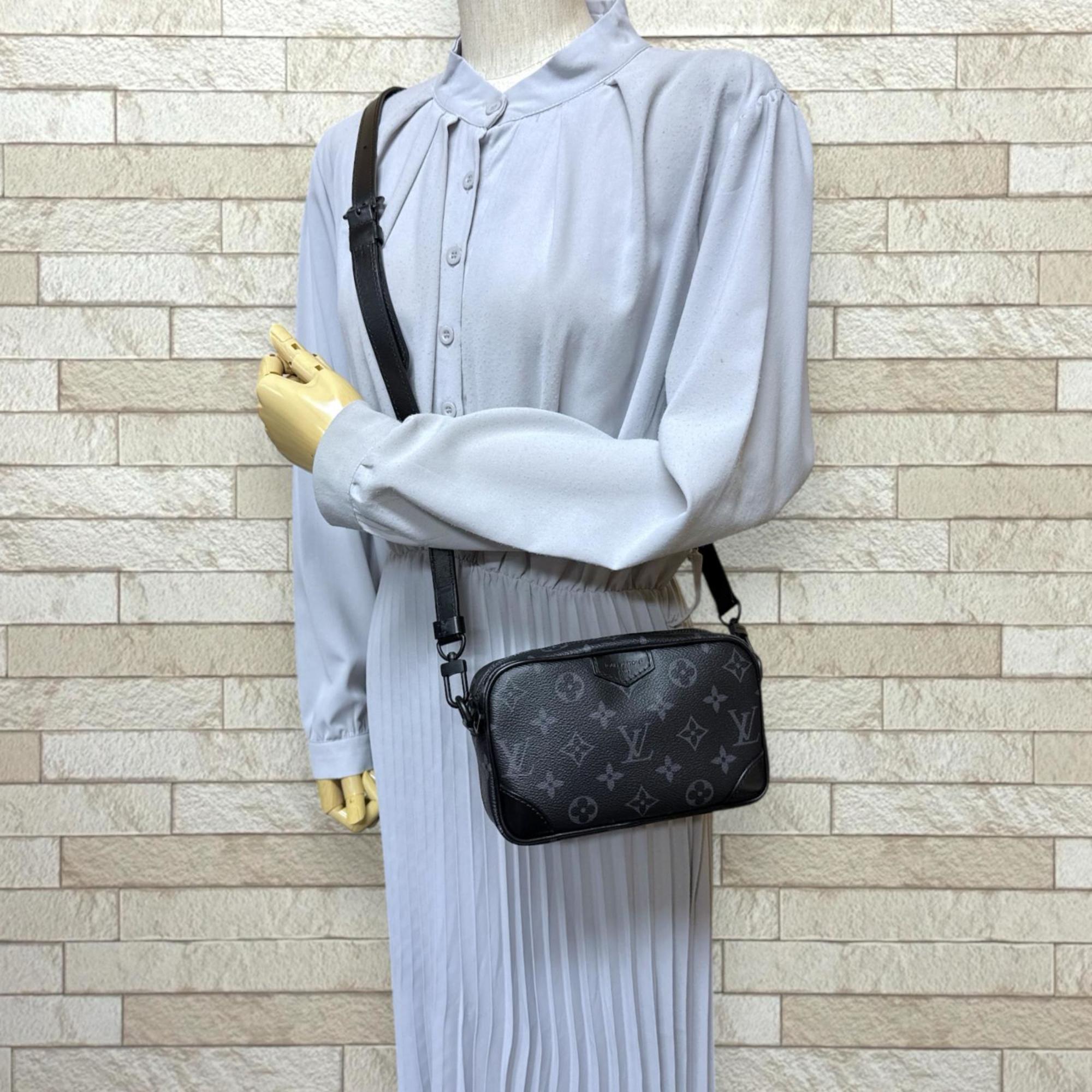 Louis Vuitton Black Monogram Eclipse Shoulder Bag