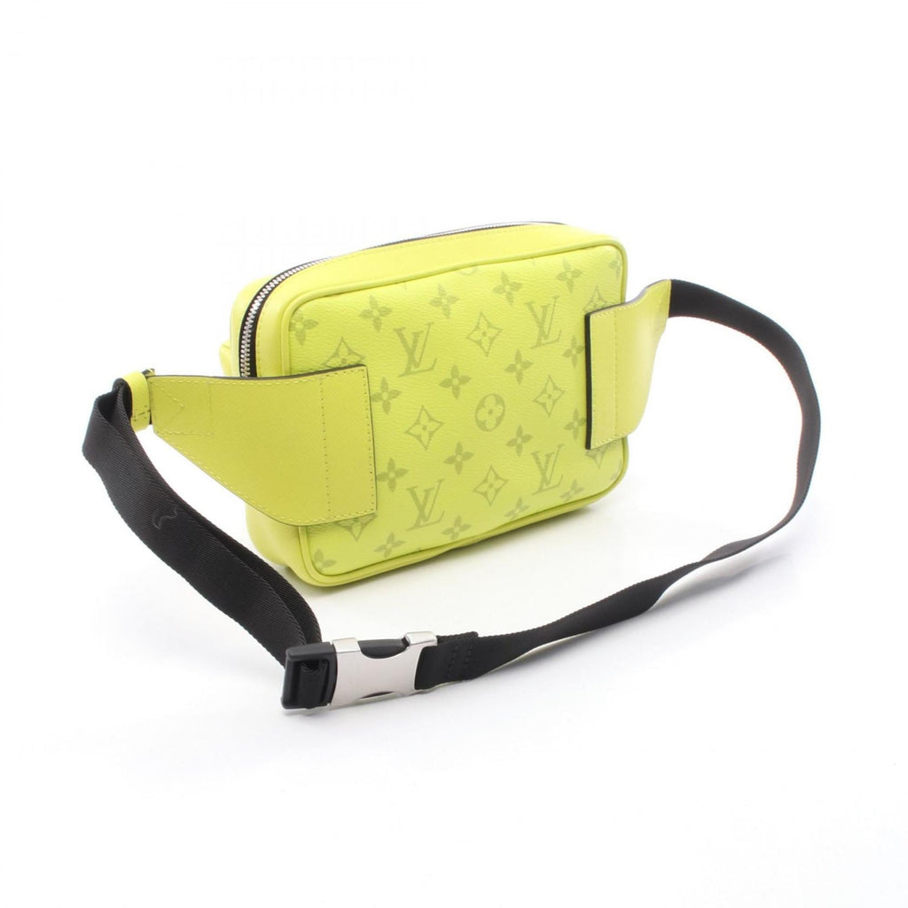 Louis Vuitton Green Coated Canvas Fanny Pack