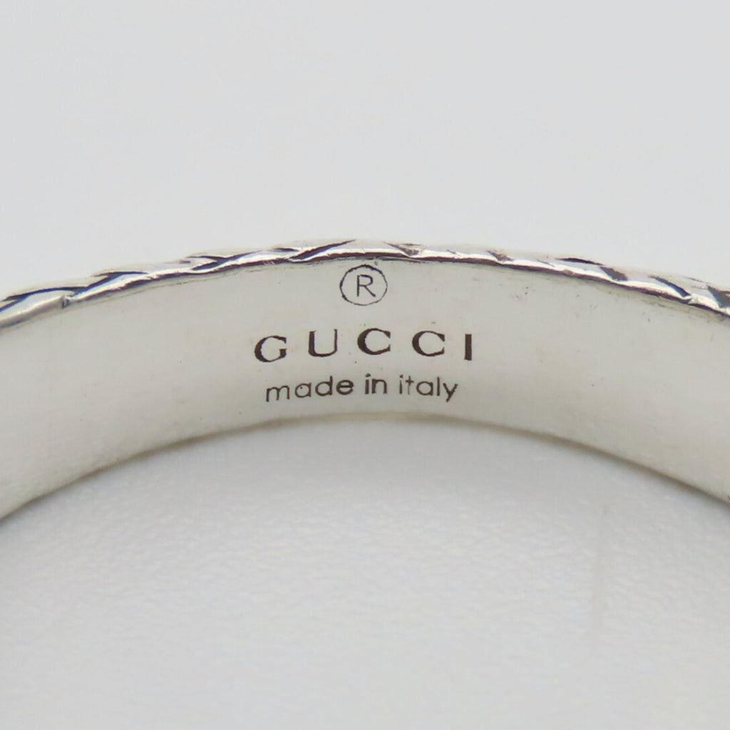 Gucci Silver Silver 925 Band Ring (Pre-Owned)