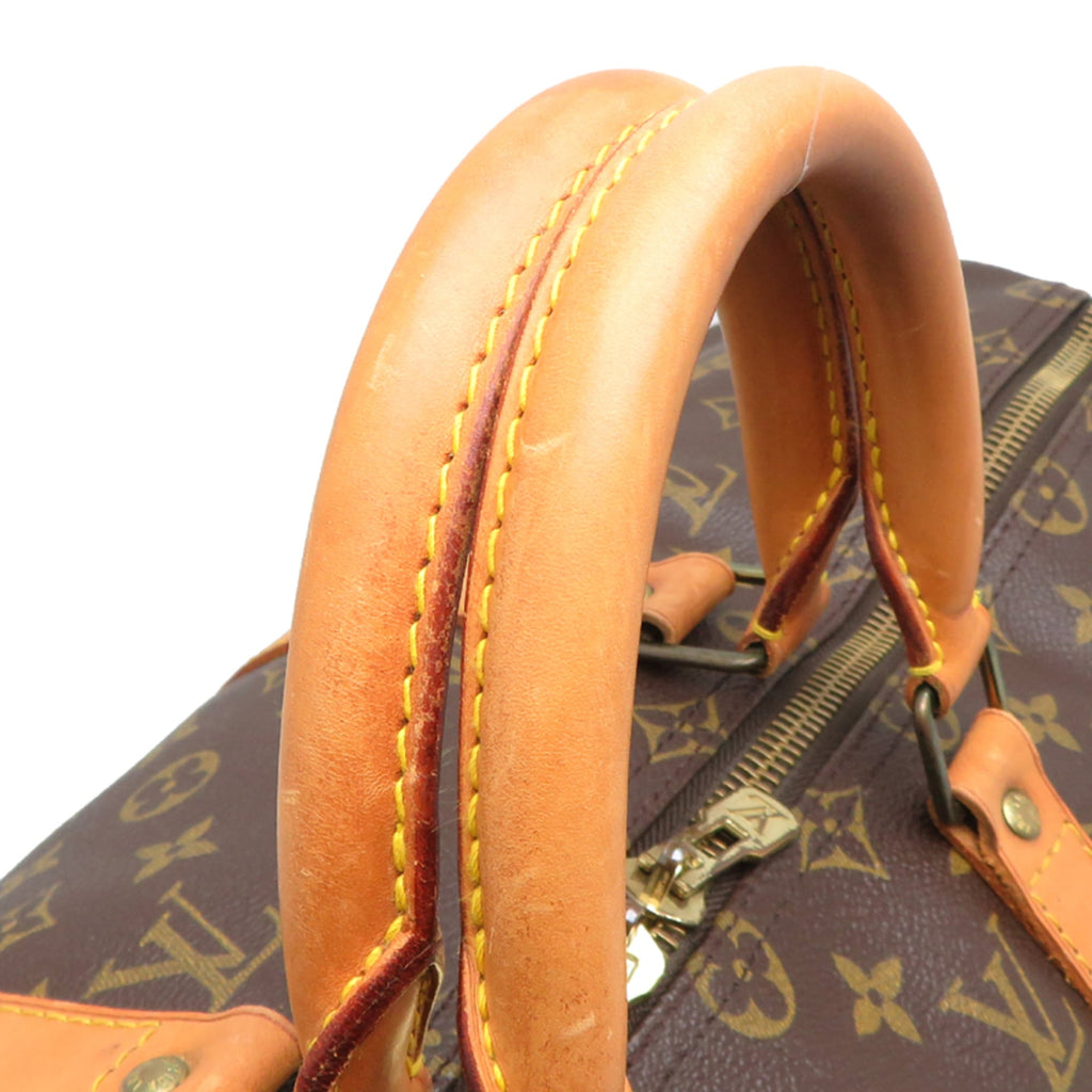 Louis Vuitton Brown Monogram Boston Bag