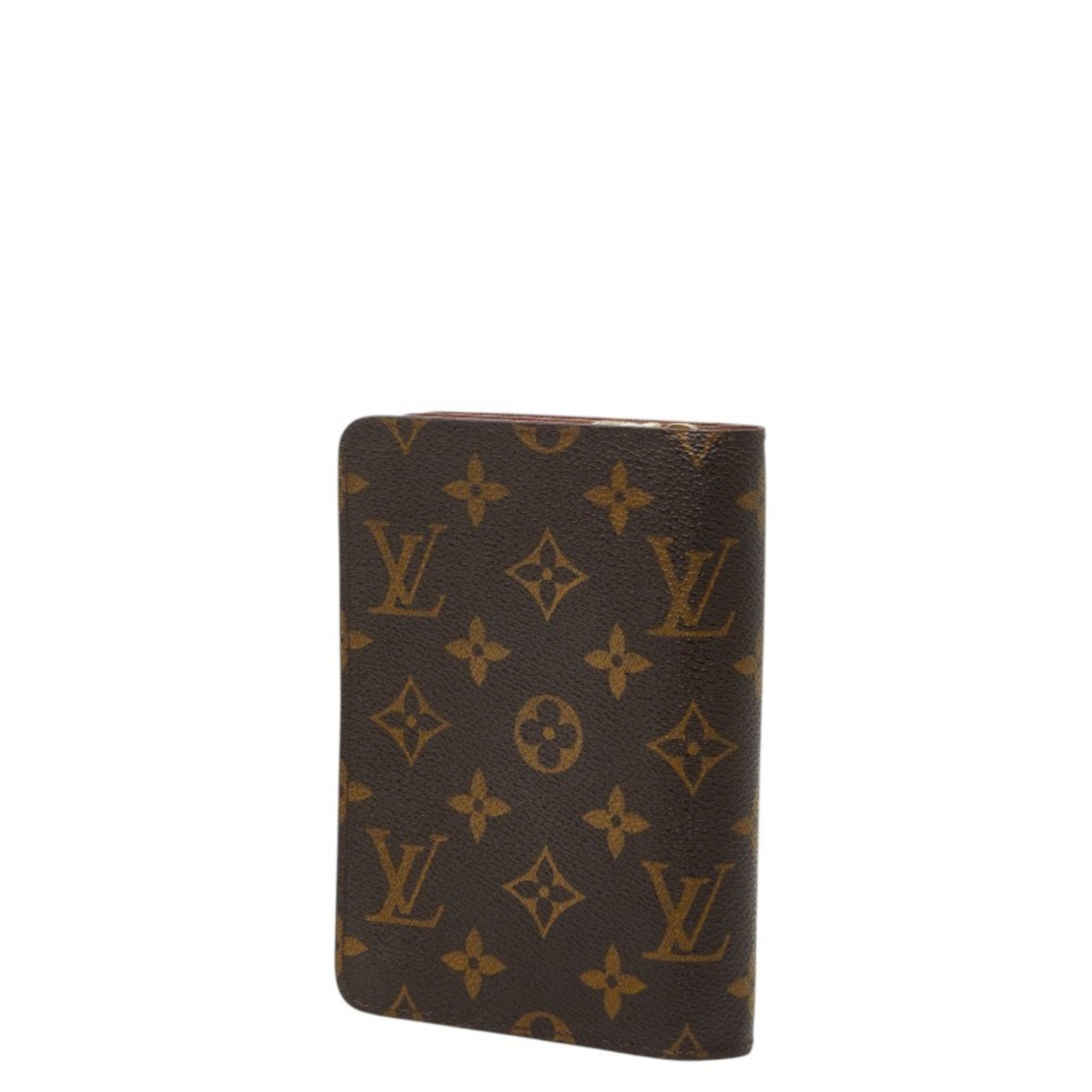 Louis Vuitton Brown Pvc Leather Wallet