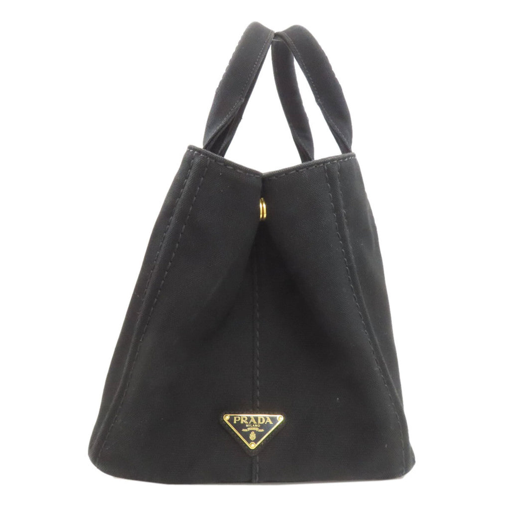 Prada Black Canvas Handbag