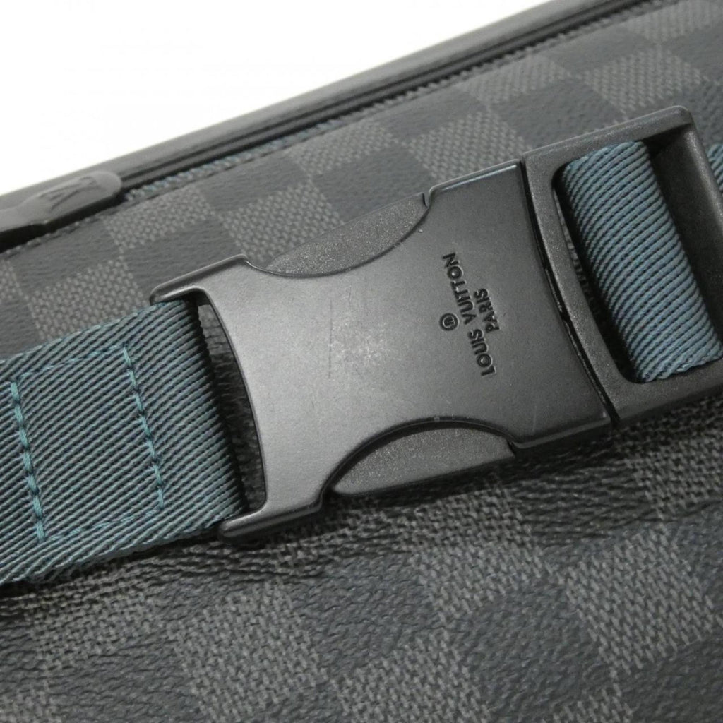 Louis Vuitton Graphite Coated Canvas Shoulder Bag