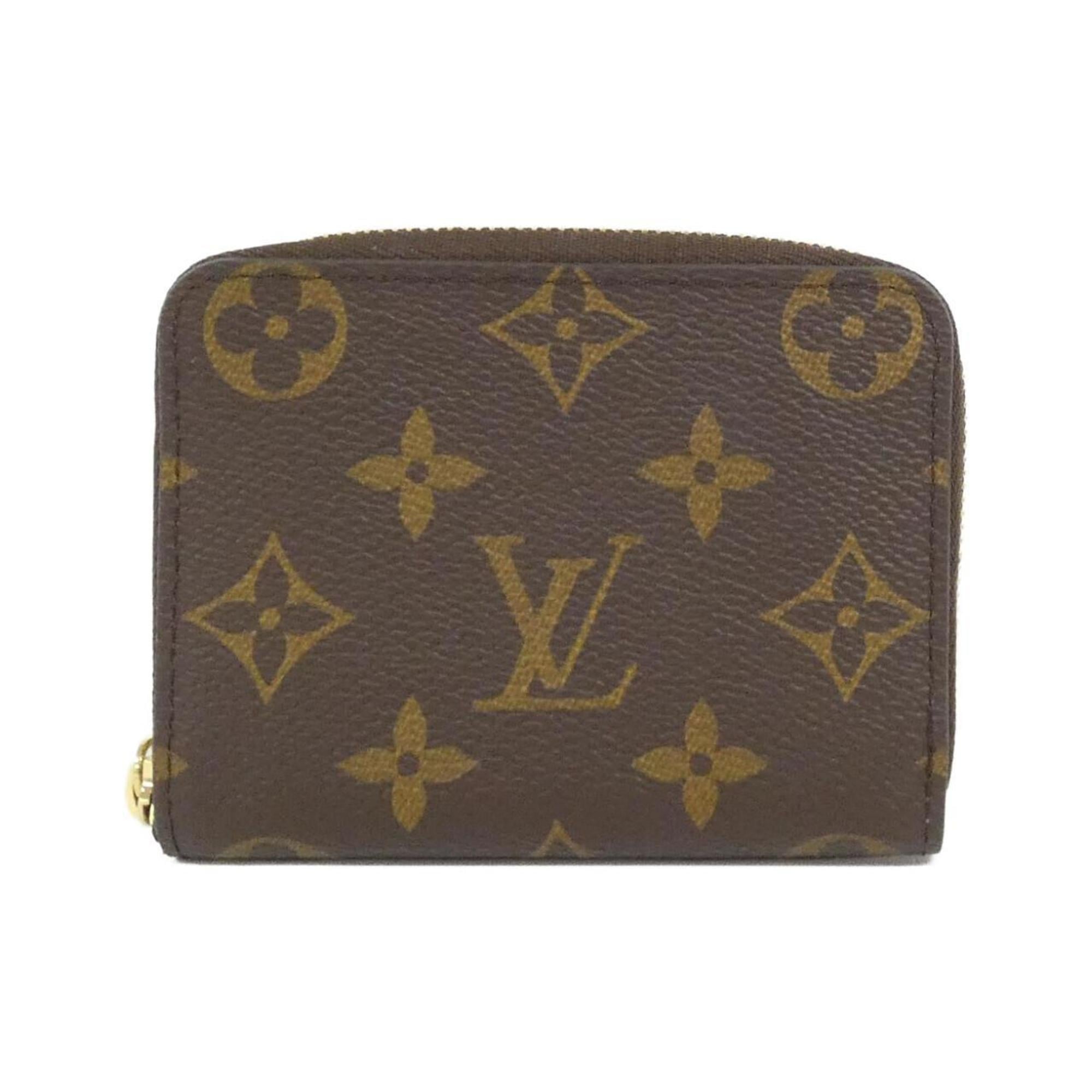 Louis Vuitton Brown Coated Canvas Coin Purse/Coin Case