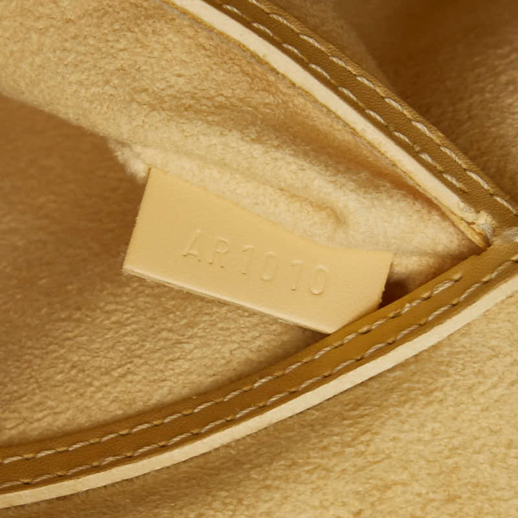 Louis Vuitton Yellow Leather Handbag