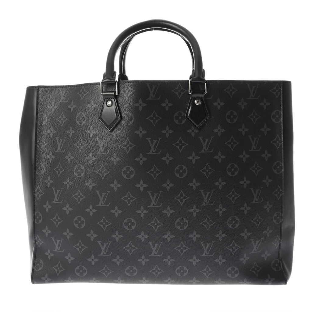 Louis Vuitton Black Gray Monogram Eclipse Monogram Eclipse Tote Bag