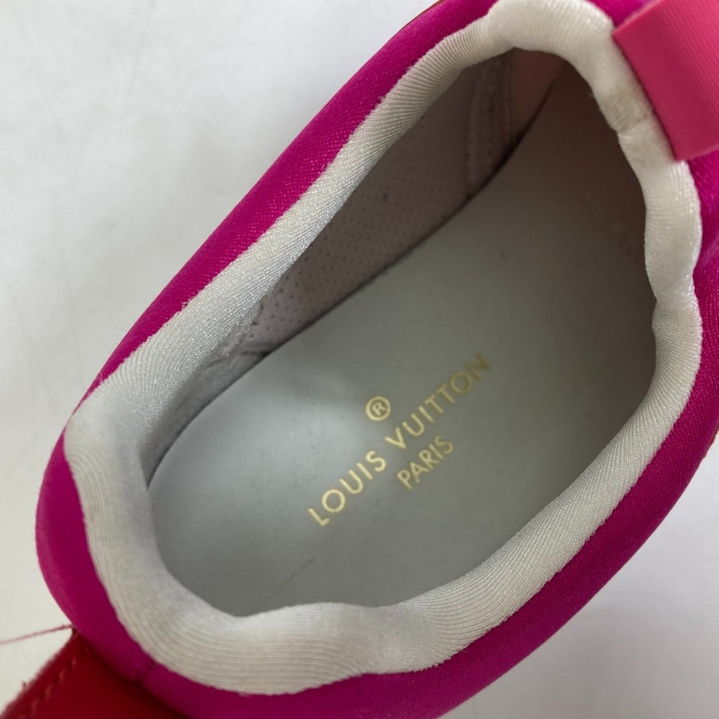 Louis Vuitton Pink Red Color Sneakers