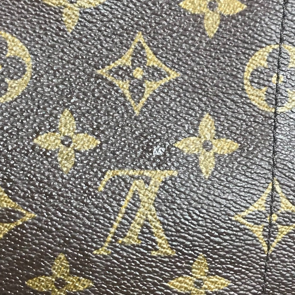 Louis Vuitton Brown Monogram Canvas Shoulder Bag