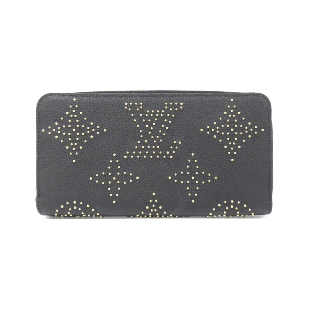 Louis Vuitton Black Leather Long Wallet