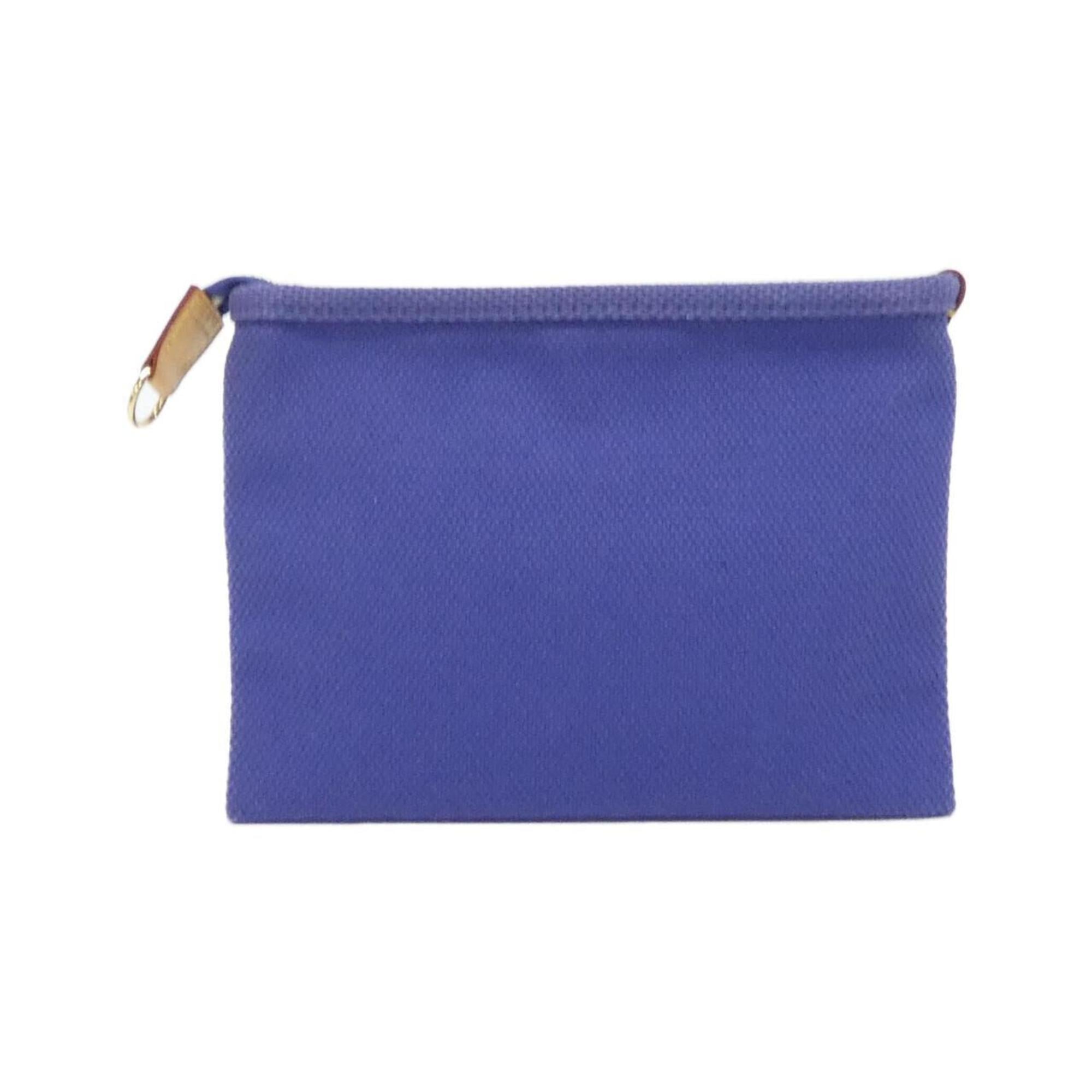 Louis Vuitton Blue Navy Canvas Handbag Pochette