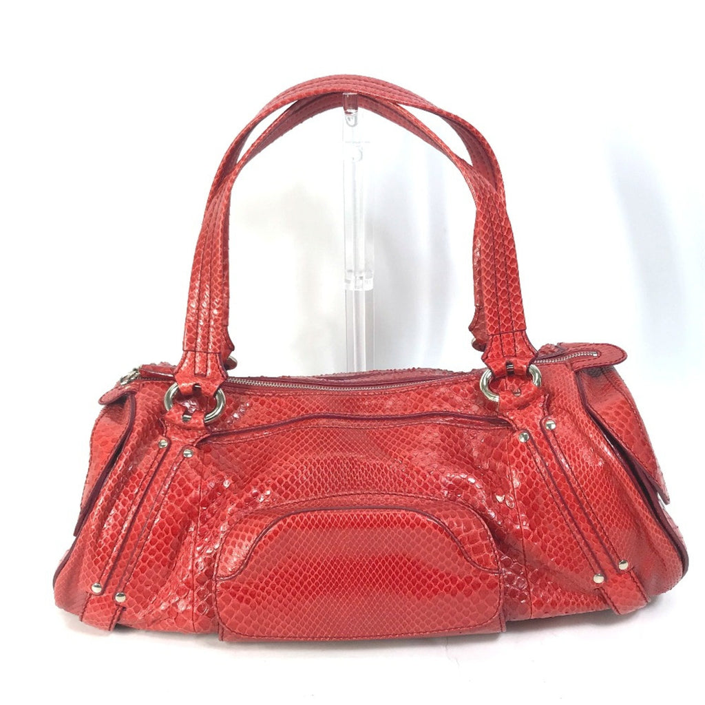 Celine Red Other Boston Bag