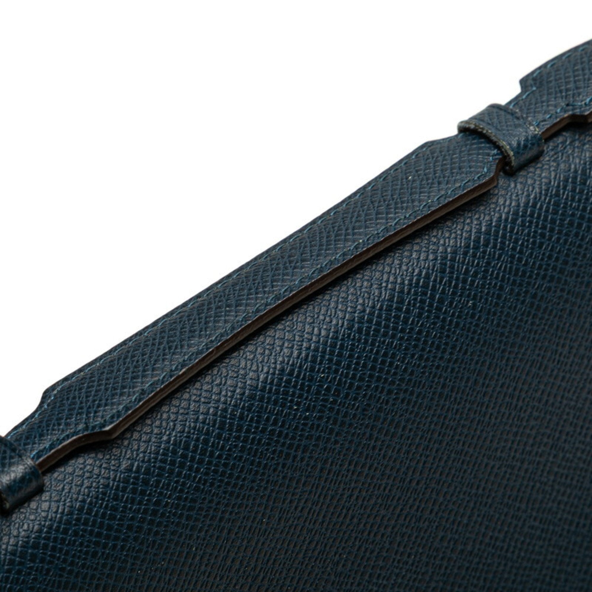 Louis Vuitton Navy Ocean Leather Long Wallet