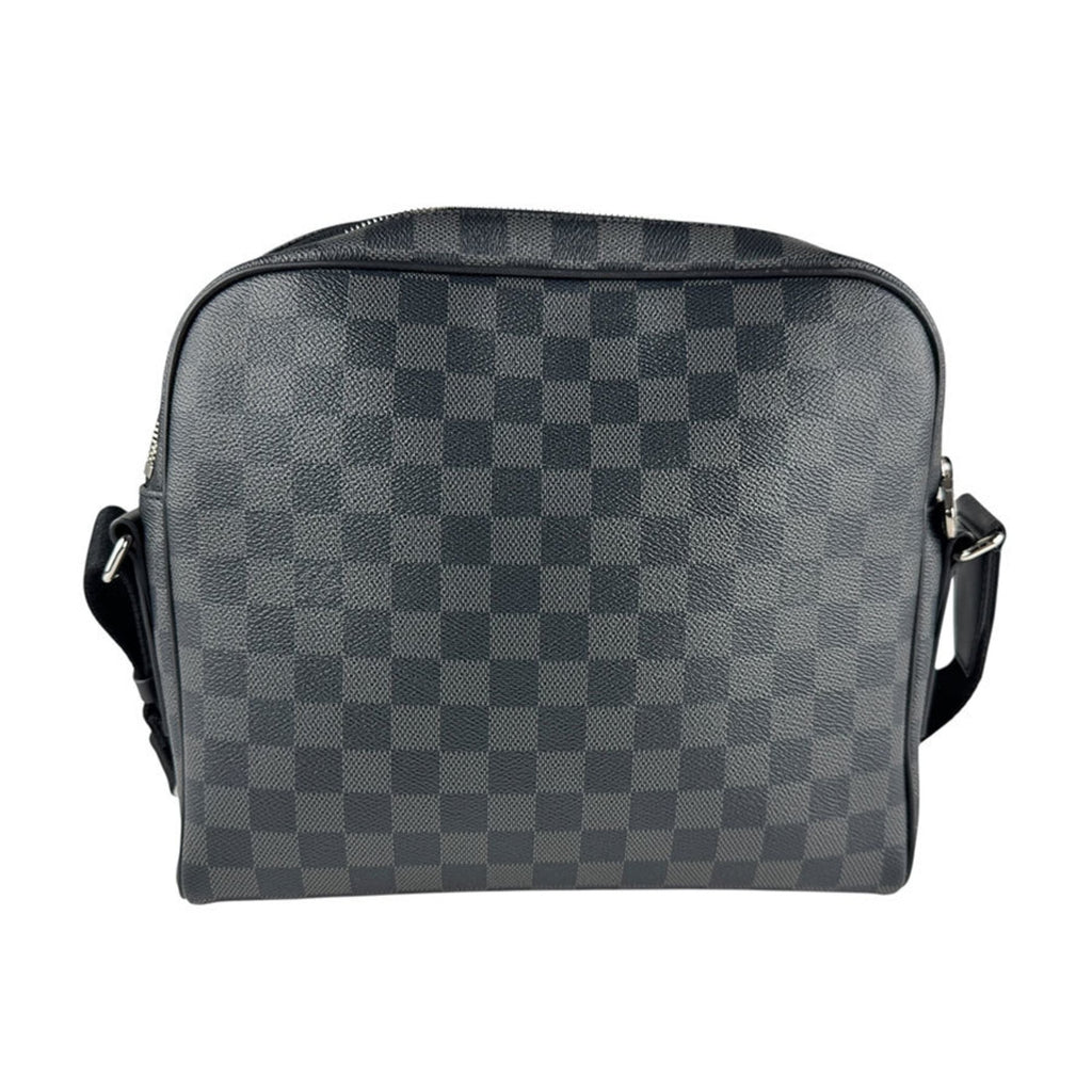 Louis Vuitton Black Damier Graphite Shoulder Bag