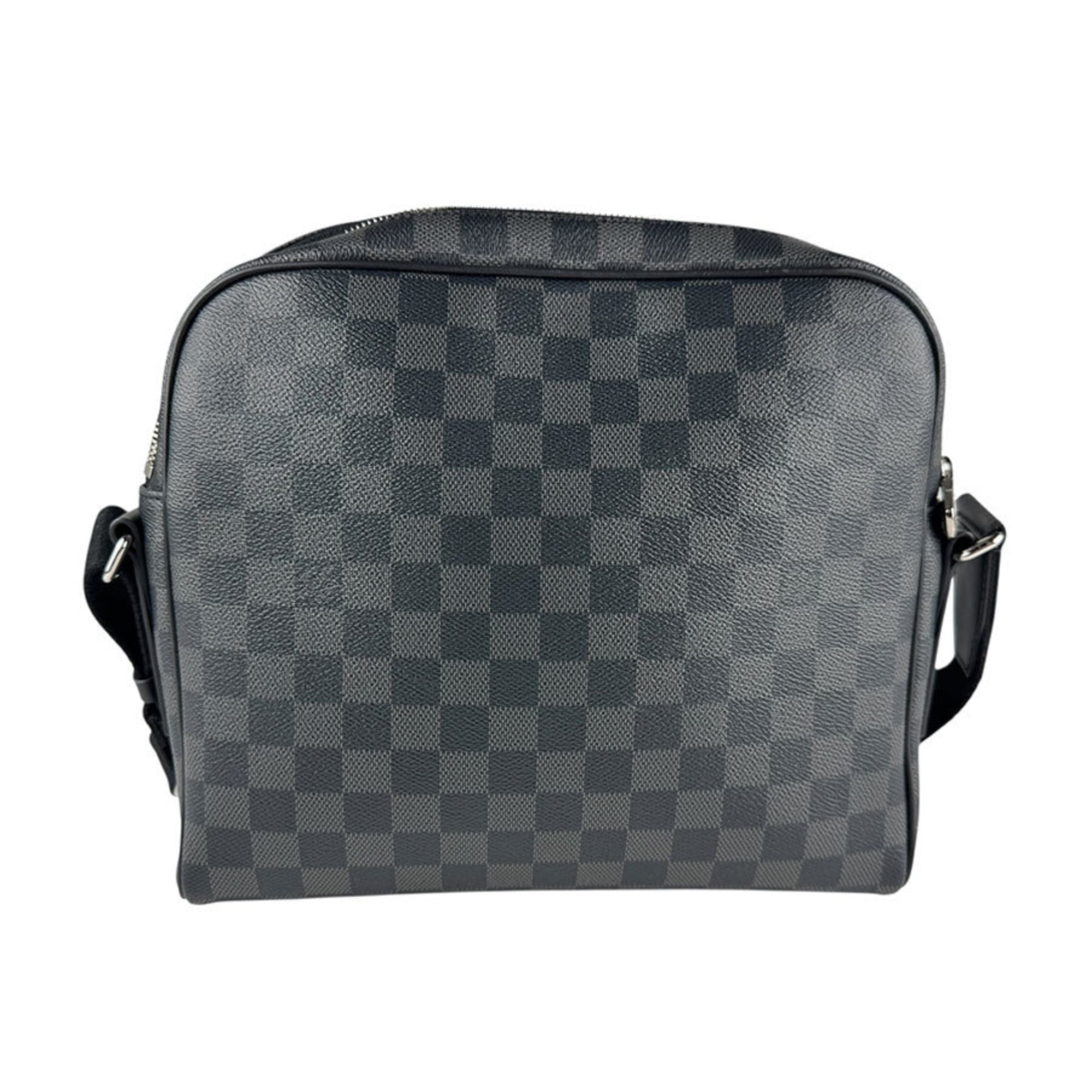 Louis Vuitton Black Damier Graphite Shoulder Bag
