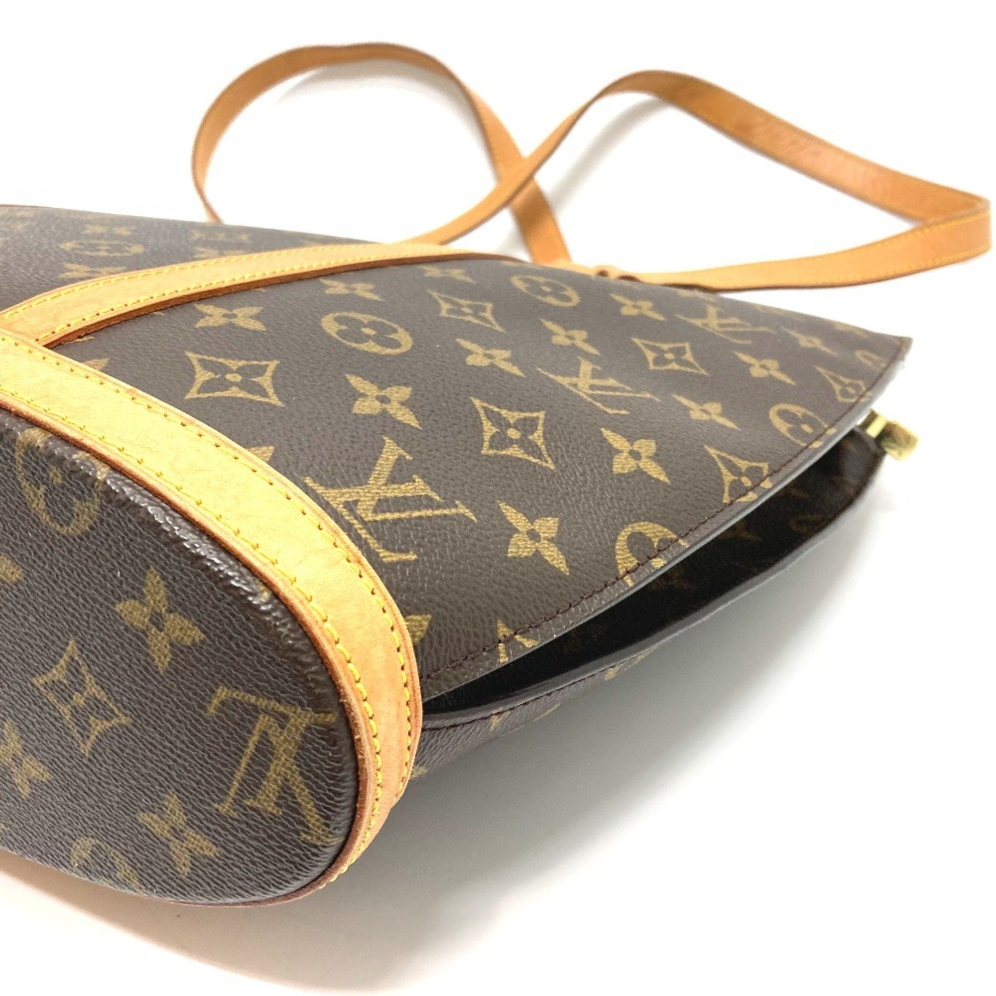 Louis Vuitton Brown Monogram Shoulder Bag Tote Bag
