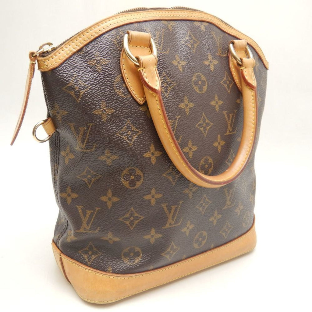 Louis Vuitton Brown Pvc Handbag