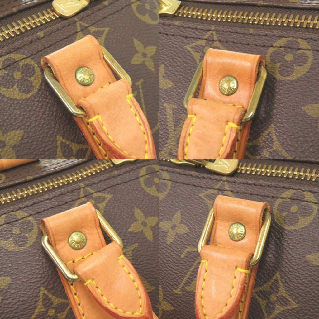 Louis Vuitton Monogram Brown Monogram Monogram Boston Bag